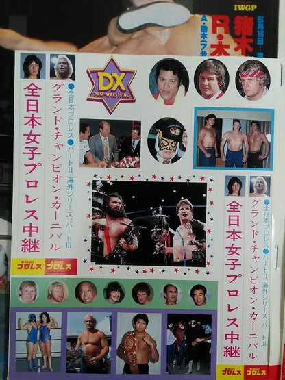 Deluxe Pro Wrestling July 1983 Issue