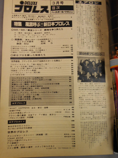 Deluxe Pro Wrestling  1980-03