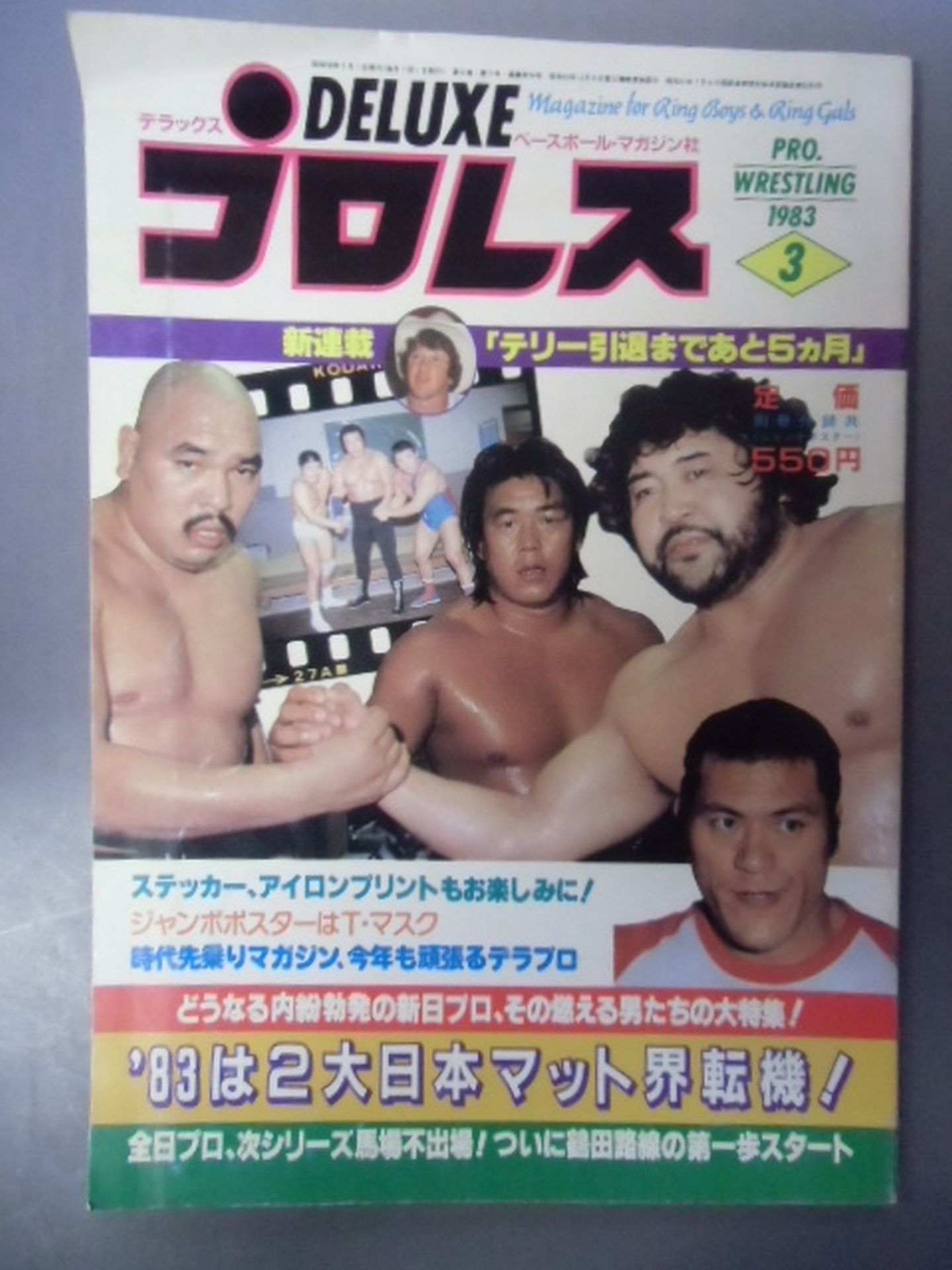 デラックスプロレス 1983年3月号