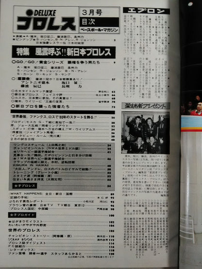 Deluxe Pro Wrestling March 1980