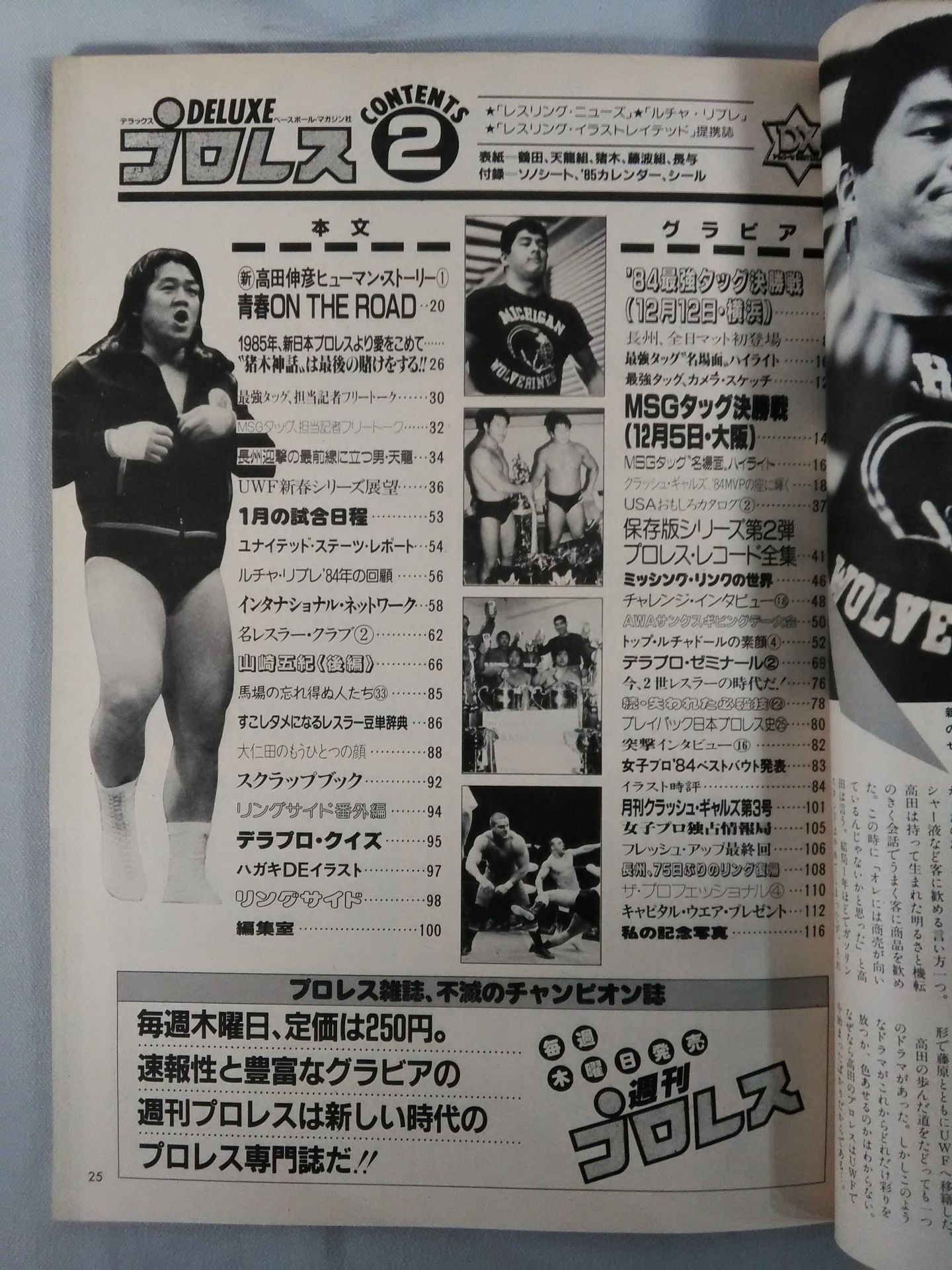 Deluxe Pro Wrestling  February 1985
