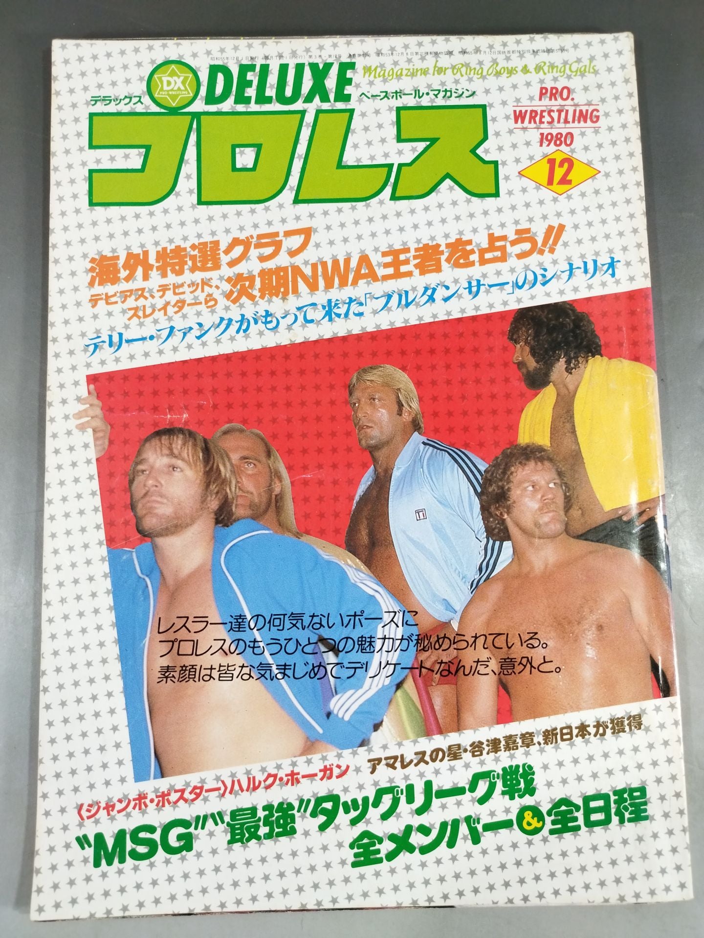Deluxe Pro Wrestling December 1980