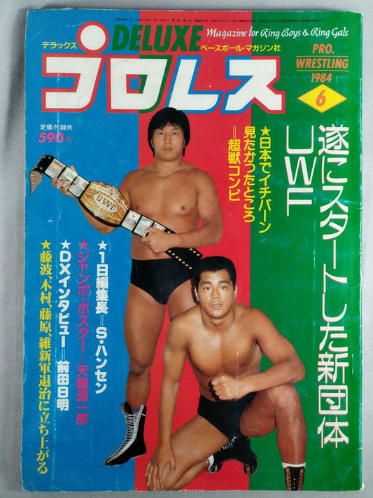 デラックスプロレス 1984年6月号