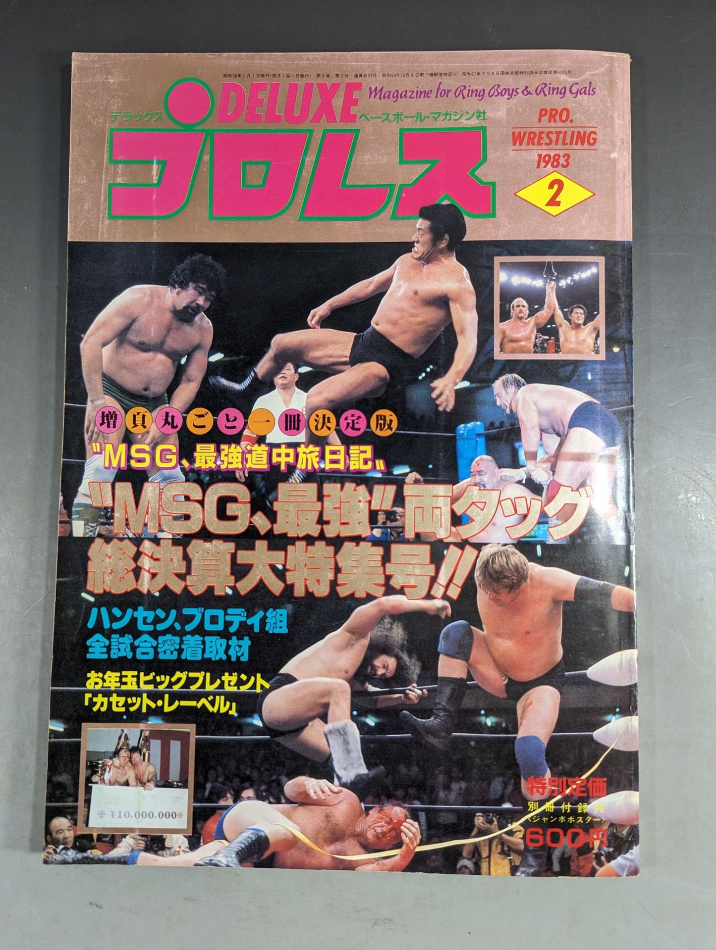 Deluxe Pro Wrestling  February 1983