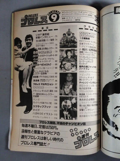 デラックスプロレス 1984年9月号