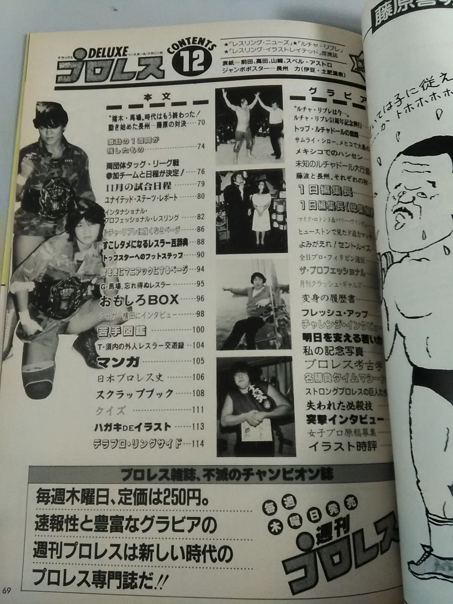 デラックスプロレス 1984年12月号