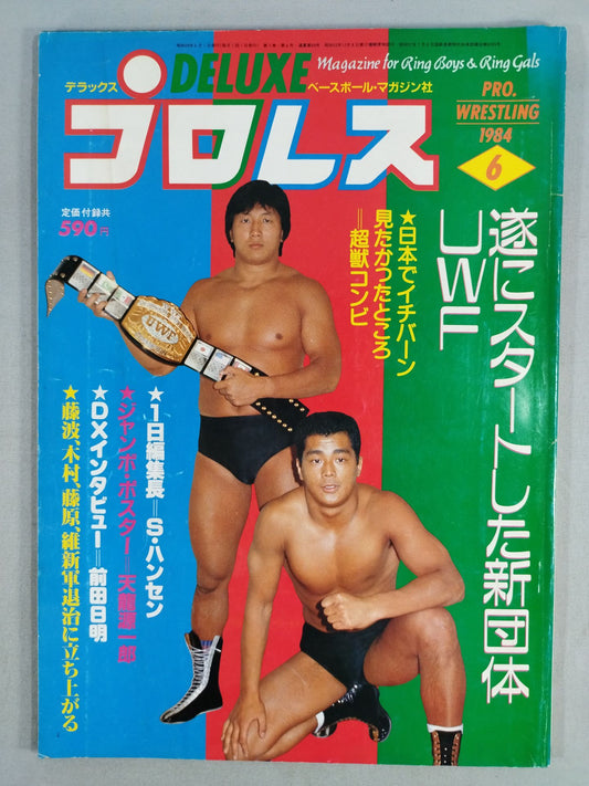 デラックスプロレス 1984年06月号