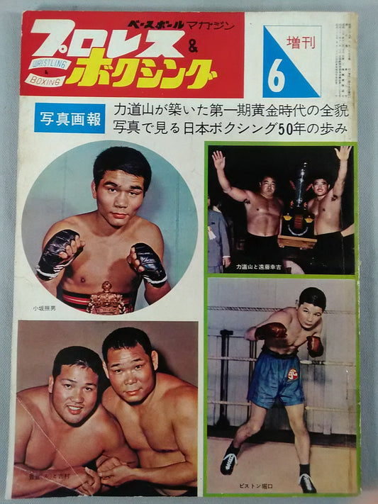 Pro Wrestling  & Boxing 1964/06 Special Issue