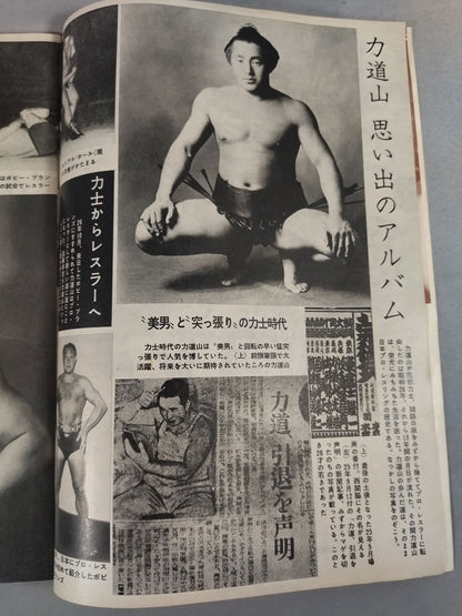 ★ ★ Rikidozan Memorial Issue Pro Wrestling&Boxing February 1964