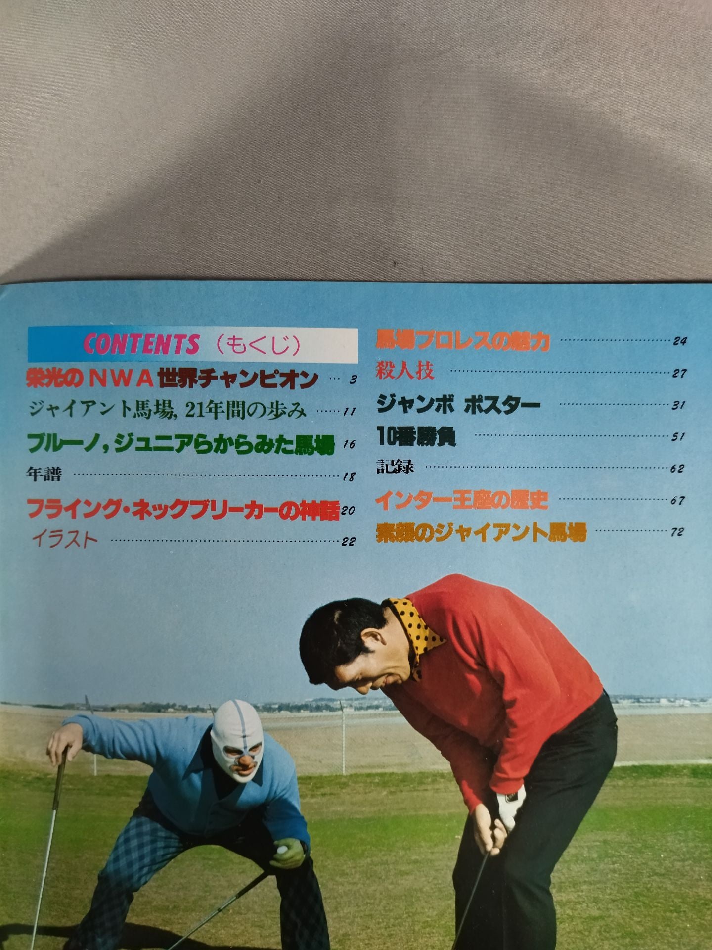 Pro Wrestling  Album 8 Giant Baba