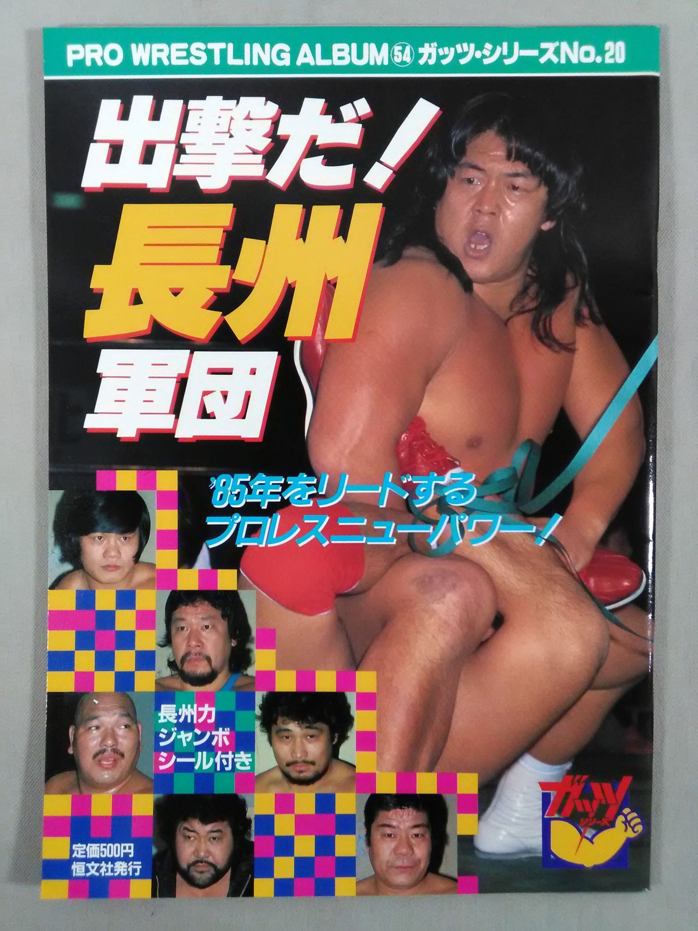 Pro Wrestling  Album 54 is on the lookout! Riki Choshu Corps