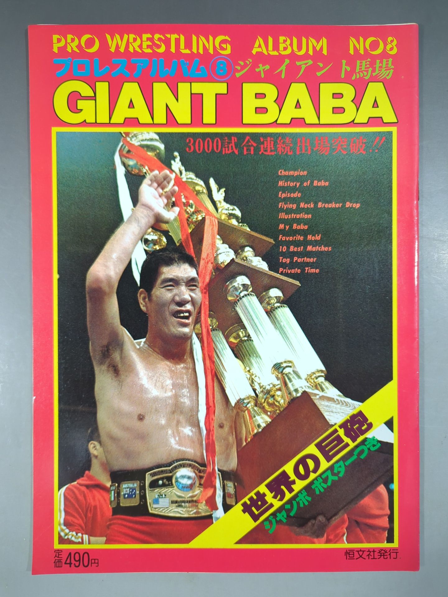 Pro Wrestling  Album 8 Giant Baba