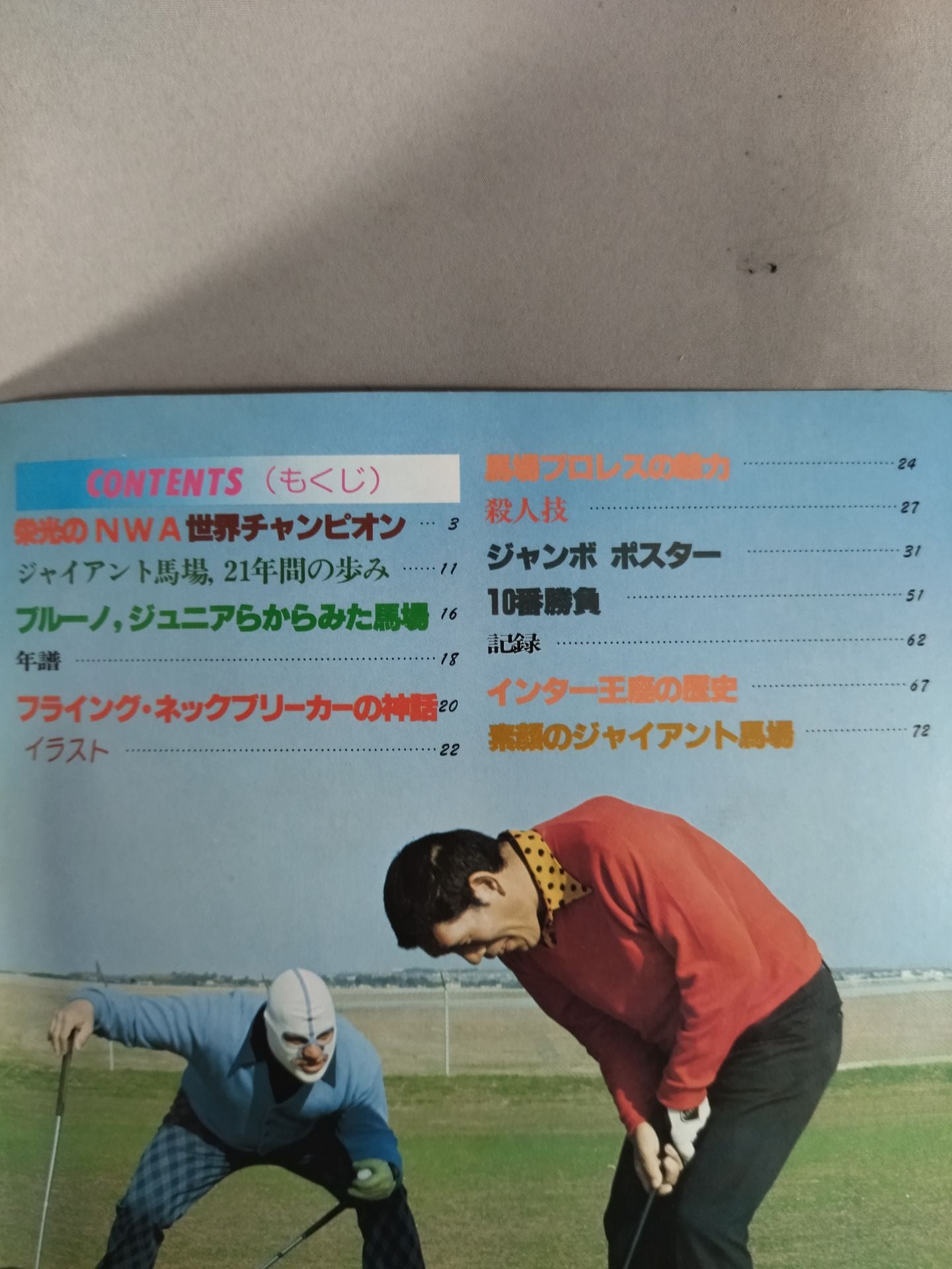 Pro Wrestling  Album 8 Giant Baba