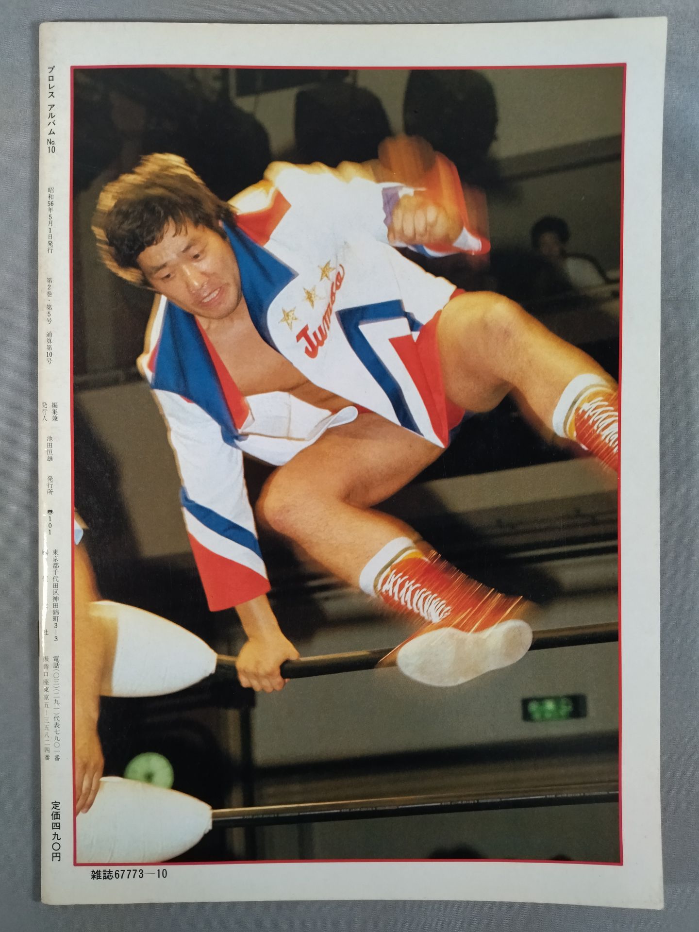 Pro Wrestling  Album 10 Jumbo Tsuruta