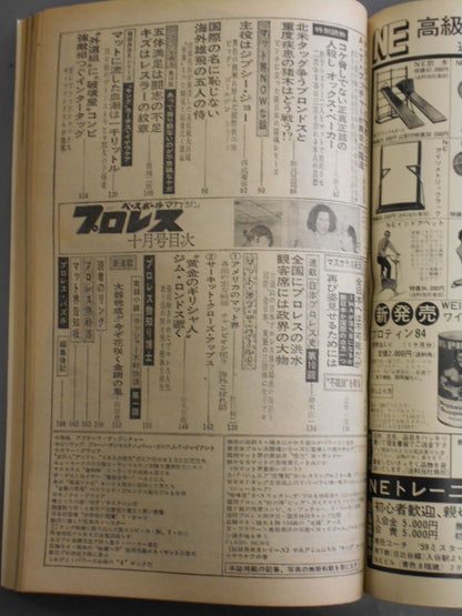 Pro Wrestling  Monthly, October 1975