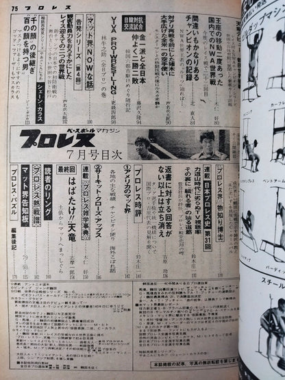 Pro Wrestling  Monthly 1977-07