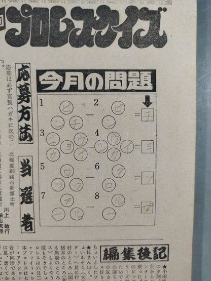 Pro Wrestling  Monthly 1978-08
