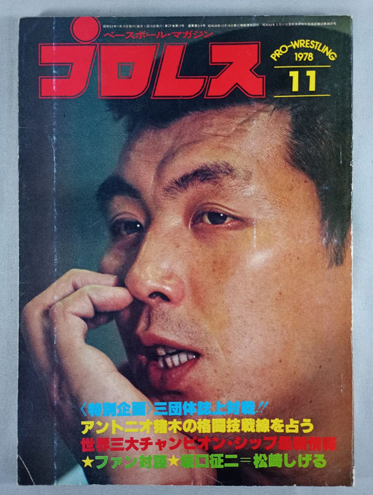 Pro Wrestling  Monthly, November 1978
