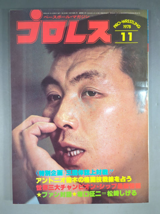 Pro Wrestling  Monthly, November 1978