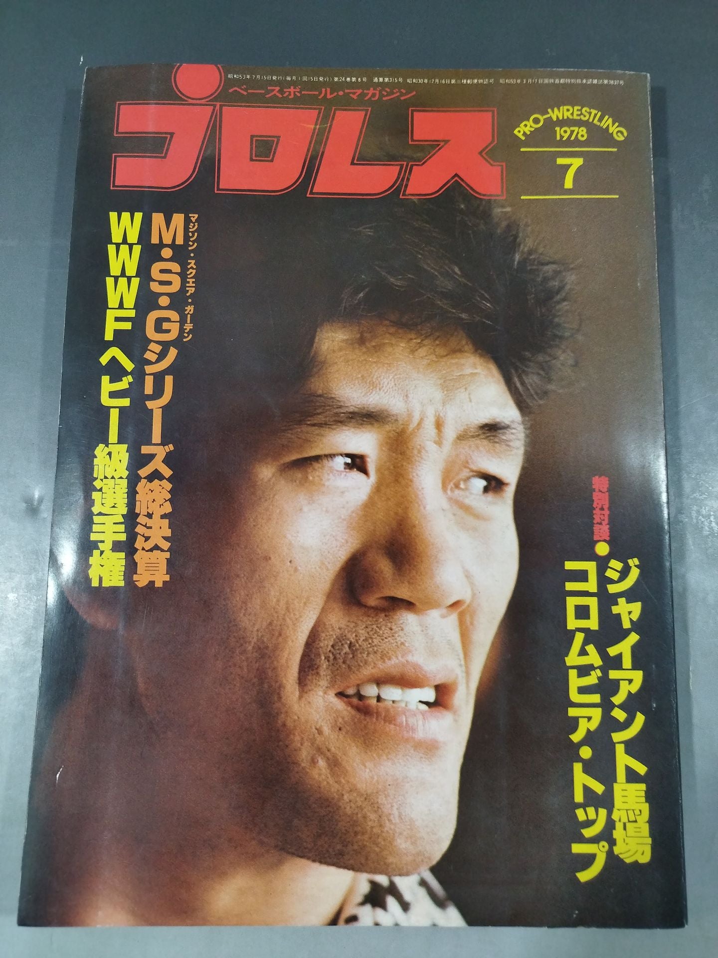 Pro Wrestling  Monthly 1978-07