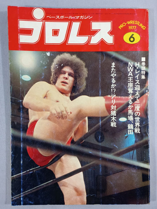 月刊プロレス 1977年6月号