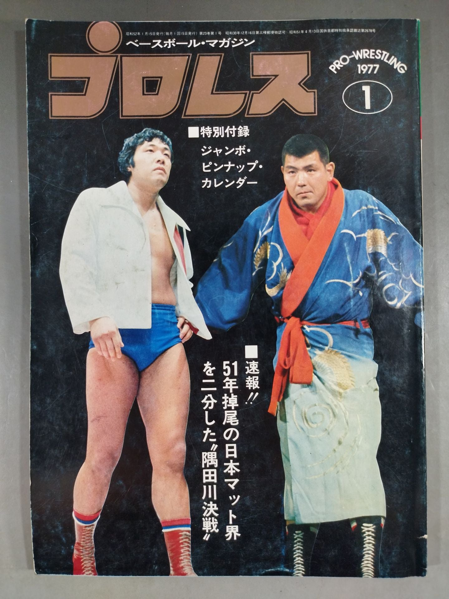 Pro Wrestling  Monthly 1977.01