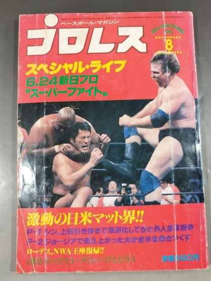 Pro Wrestling  1981/08