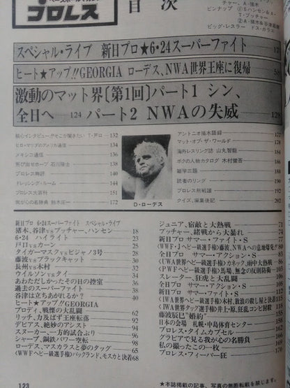 Pro Wrestling  1981/08
