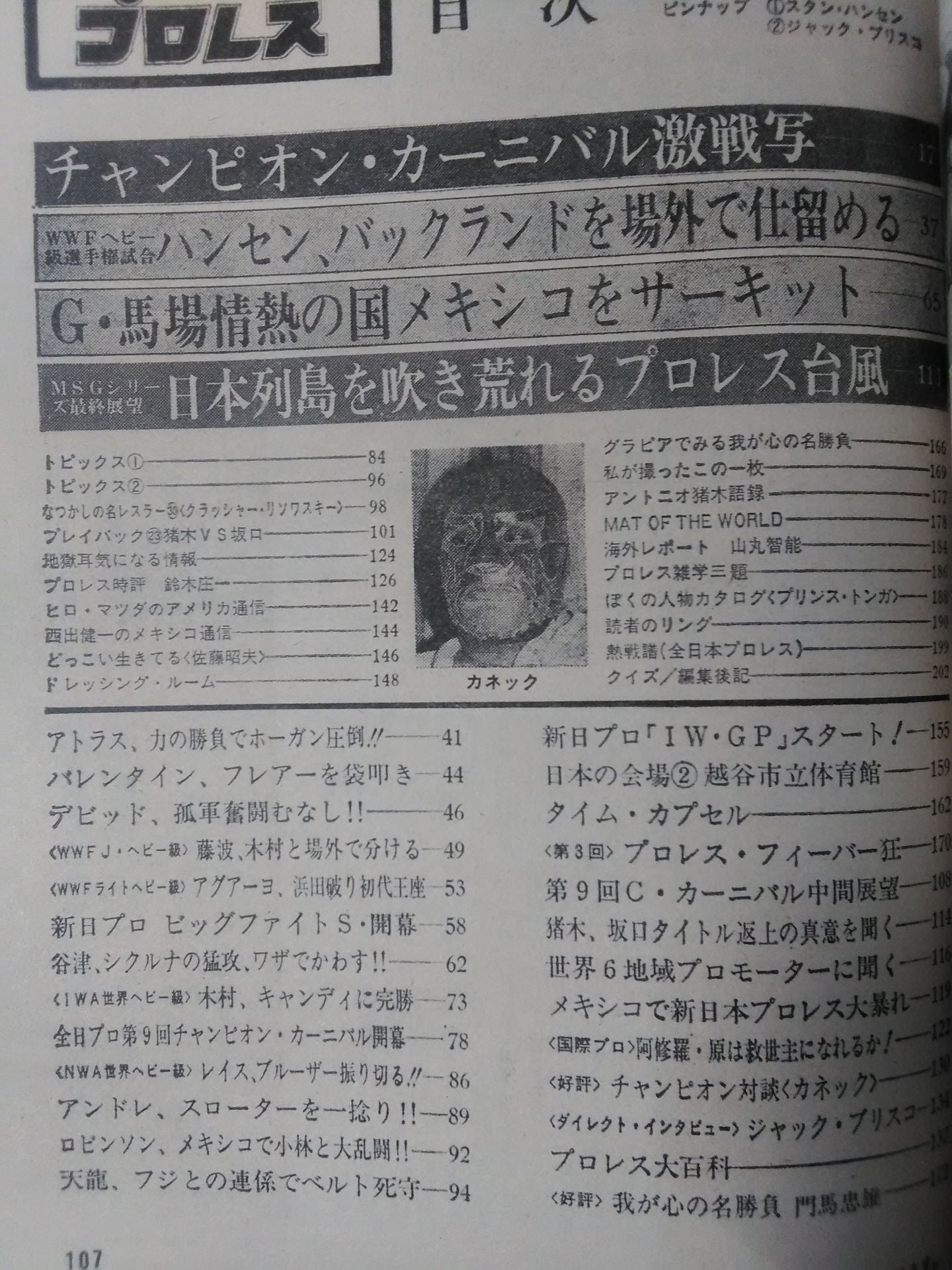 Pro Wrestling  Monthly May 1981