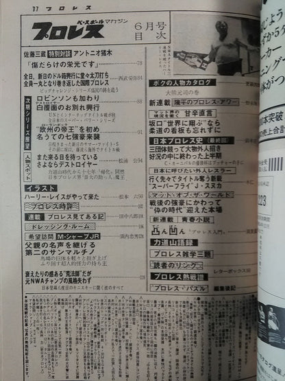 Pro Wrestling  Monthly 1979-06