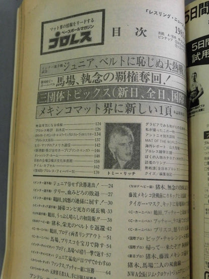 Monthly Pro Wrestling 1981-06