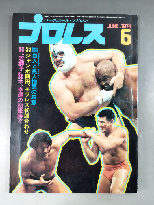 Pro Wrestling  Monthly, June 1974