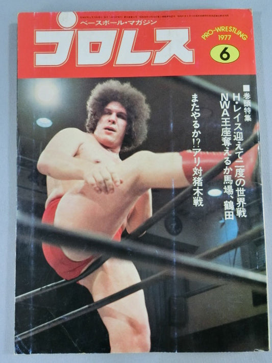 月刊プロレス 1977年6月号