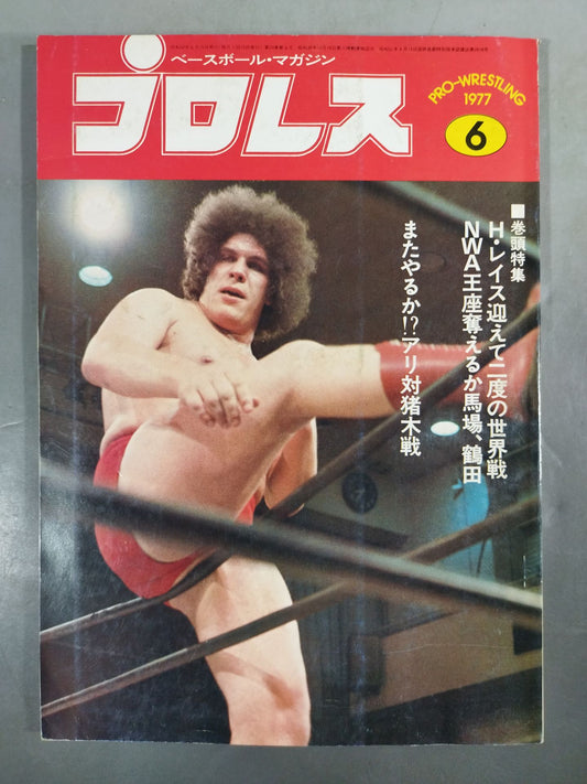 Pro Wrestling  Monthly, June 1977