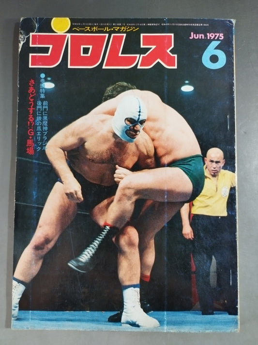 Pro Wrestling  Monthly, June 1975
