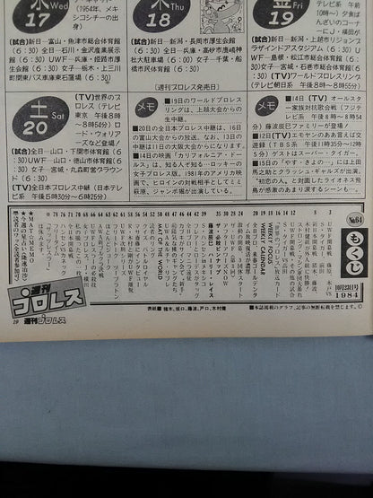 Weekly Pro Wrestling 64