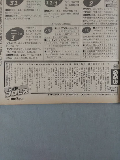 週刊プロレス66