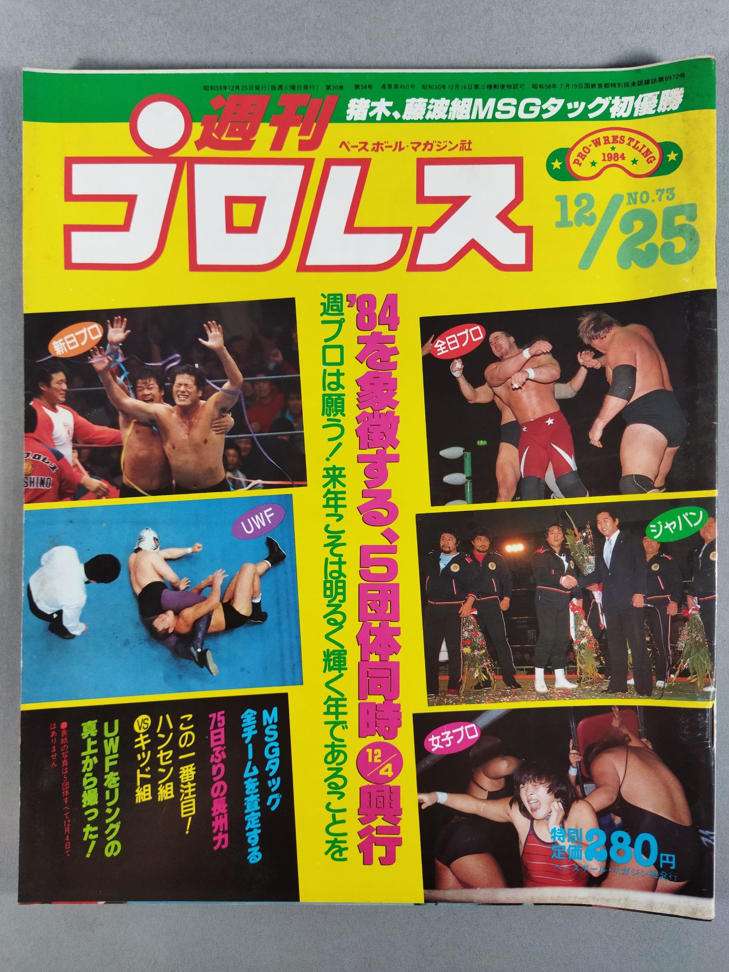 週刊プロレス73