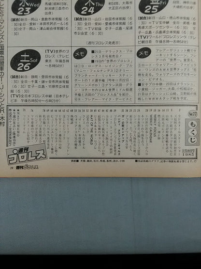 週刊プロレス77