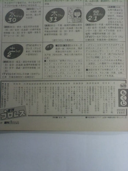 週刊プロレス78