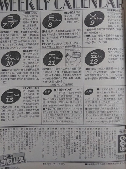 週刊プロレス101