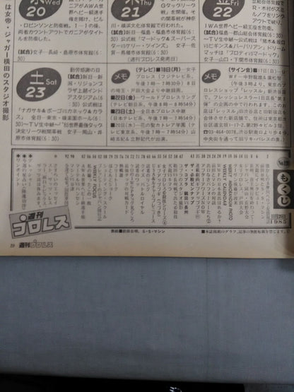 週刊プロレス120
