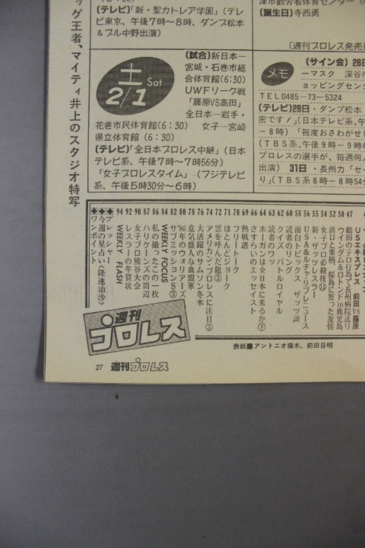 Weekly Pro Wrestling 129