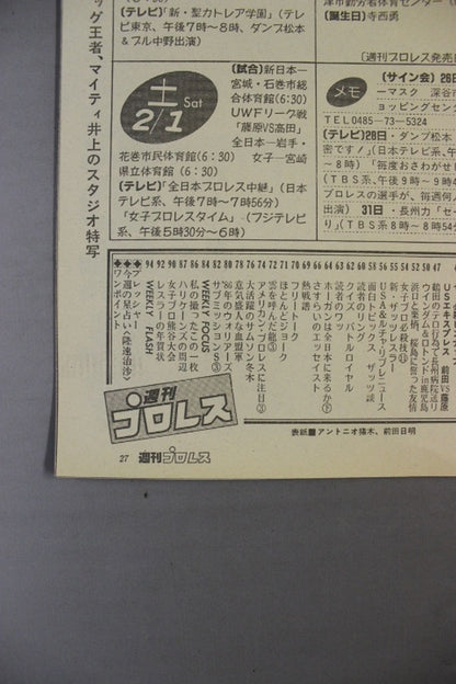Weekly Pro Wrestling 129