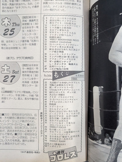週刊プロレス164