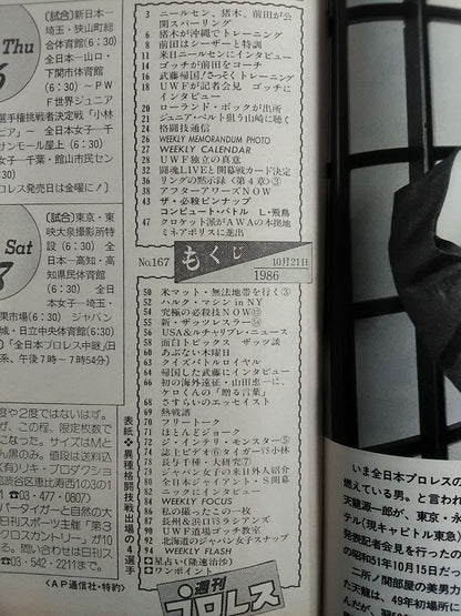 週刊プロレス167