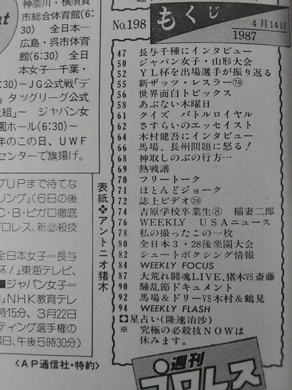 Weekly Pro Wrestling  198