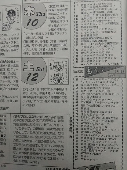 週刊プロレス235