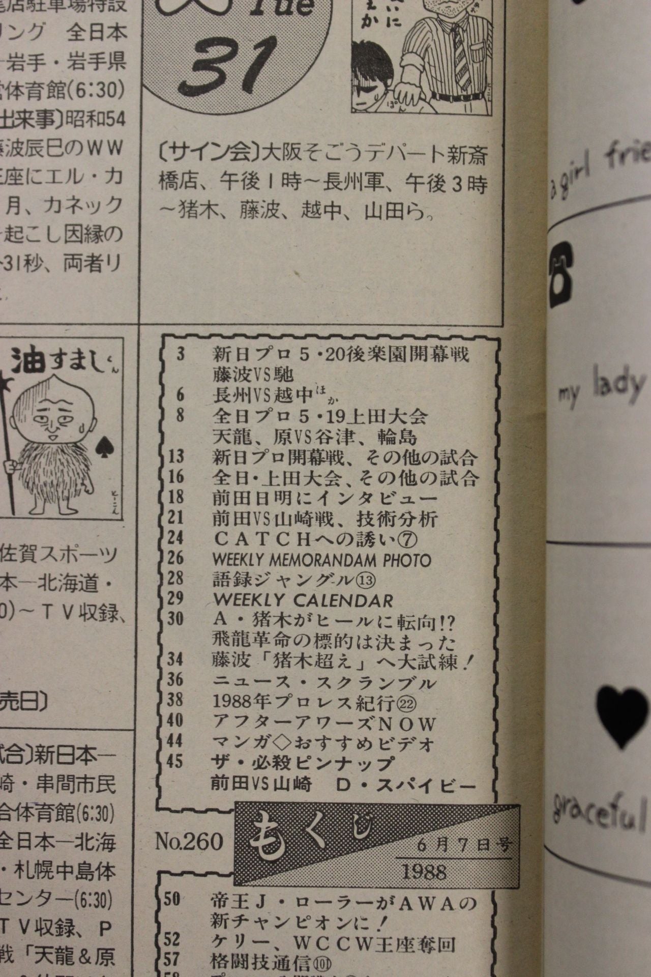 週刊プロレス260