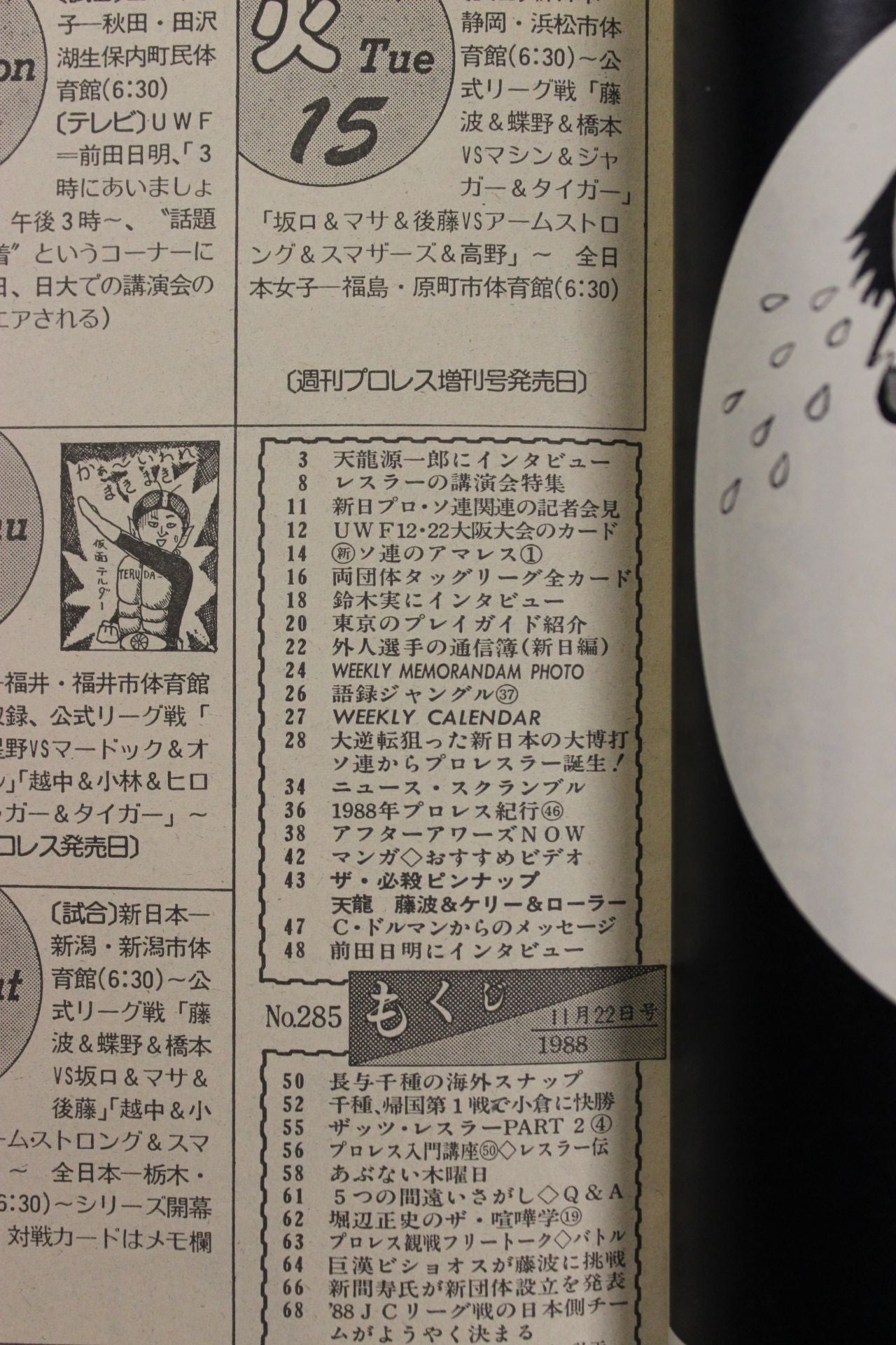 週刊プロレス285